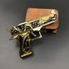 Comer frango modelo totalmente metálico crianças brinquedo de pistola retrô nostálgico Desert Eagle P92 armas de liga atacadista