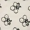 Bordado Novo Popular na Internet Floral Vestido Infantil Tecido Bordado Ponto Toalha Tecido Bordado