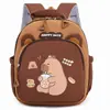 Nueva Mochila Escolar Primaria para Niños Kapibala Capibara Linda Bolsa Escolar de Jardín de Infancia Dibujos Animados Mochila de Gran Capacidad