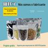 Saco Autoportante Auto-selante Aluminizado Yin Yang Fengkeda Saco de Embalagem Composto Translúcido Saco com Fechamento Zíper Aluminizado Saco para Embalagem de Alimentos