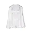 Conjunto de Pijama de Seda Sintética Estilo Europeo y Americano 2026 para Usar Afuera, Bata de Satén Transfronteriza, Camisola y Shorts de Tres Piezas, Ropa de Casa Transpirable para Mujer