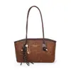 Bolso Tote Retro con Estampado de Leopardo 2026 para Mujer, Gran Capacidad, para el Trabajo Diario, Bolso de Hombro Único, Textura Suave de Cuero, de Mano, para Llevar Debajo del Brazo, Bolso de Mujer
