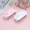 Lámpara de uñas pequeña, lámpara Mini Mouse, lámpara de horneado con pegamento para esmalte de uñas, máquina de fototerapia, lámpara UV de mano para uñas SUNMINI