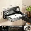 Soporte Plegable para Teléfono sin Taladro, Portarrollos de Papel Higiénico para Baño, Estante Adhesivo sin Rastro para Montaje en Pared sin Taladro
