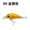 Isca minnow de rock mini isca artificial 4g 4,8cm plástico isca artificial equipamento de pesca atacado multicolor