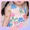 Lindo gatito hermoso color tatuaje de purpurina impermeable de larga duración brazo femenino clavícula pegatinas frescas de alta calidad