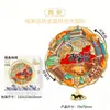 Shaanxi Xi'an Pagode da Grande Ganso Selvagem Madeira Cultural Criativo Magnético Atrito Tridimensional Turismo Memorial Marco Arquitetura Cidade Adesivo de Geladeira