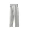 Sudadera con capucha de algodón de tres rayas Estilo de pareja Versátil Casual Pantalones largos Pantalones deportivos Pantalones para correr Unisex Pantalones de cintura elástica