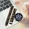 Adequado para Pulseira de Relógio Huawei Gt7, Pulseira de Couro Versátil Gt4, Gt3 Estampa de Leopardo Watch6/4Pro Modelo Feminino, Pulseira Honor Gs4