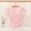 Promoção Especial de Espaço para Fãs Roupas de Bebê para o Verão: Macacão Body, Macacão Triângulo de Gaze Respirável Classe A