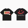 Hip-Hop Americano High Street Holgadas Estampadas con Letras Camisetas de Pareja para Hombre y Mujer Tendencia de Moda de Verano Cuello Redondo Mangas Cortas