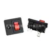 Enchufe de alimentación de dos en uno cuadrado suave para tarjeta Ln-03 DC con pines KCD 0.05 kg sin interruptor de luz
