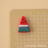Amuletos de frutas realistas, adornos de resina de cereza y fresa, pequeños accesorios para manualidades DIY, materiales creativos para hebillas de zapatos, imanes para refrigerador, juguetes de comida en miniatura