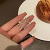 Nuevos Pendientes de Plata de Ley Pendientes Pendientes Joyería Elegante de Hada para Mujer Exquisitos de Nicho Coreanos Retro con Perlas Todo Fósforo