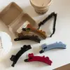Presilha Vertical para Rabo de Cavalo Alto Estilo Francês, Presilha Banana Gatinho Fofo, Presilha de Cabelo Torcida, Acessório de Cabelo, Presilha de Cabelo Simples na Parte de Trás da Cabeça