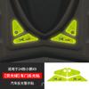 Adecuado para 24 Xiaopeng X9, pegatinas reflectantes de advertencia para puerta de coche, pegatinas para portón trasero, pegatinas con el logotipo del coche, pegatinas epoxi, película protectora para manija de puerta