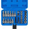Conjunto de Soquetes Estendidos 1/2 para Venda por Atacado Conjunto para Reparo Automotivo 10 Peças Soquete Estendido Pneumático Chave de Soquete Ferramentas de Ferragem