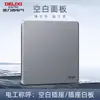 Panel de enchufe e interruptor Delixi ultradelgado gris para el hogar, de pared, empotrado 86 aire acondicionado 16a una apertura cinco orificios 290