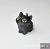 En Stock Gato Lindo de Ojos Grandes Juguete Impreso en 3D Manualidades de Escritorio Figura Decoración
