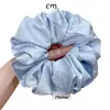 Diadema de pelo de gran tamaño con rayas plisadas azul claro para coleta estilo coreano suave ambiente perezoso accesorio de tela para el pelo