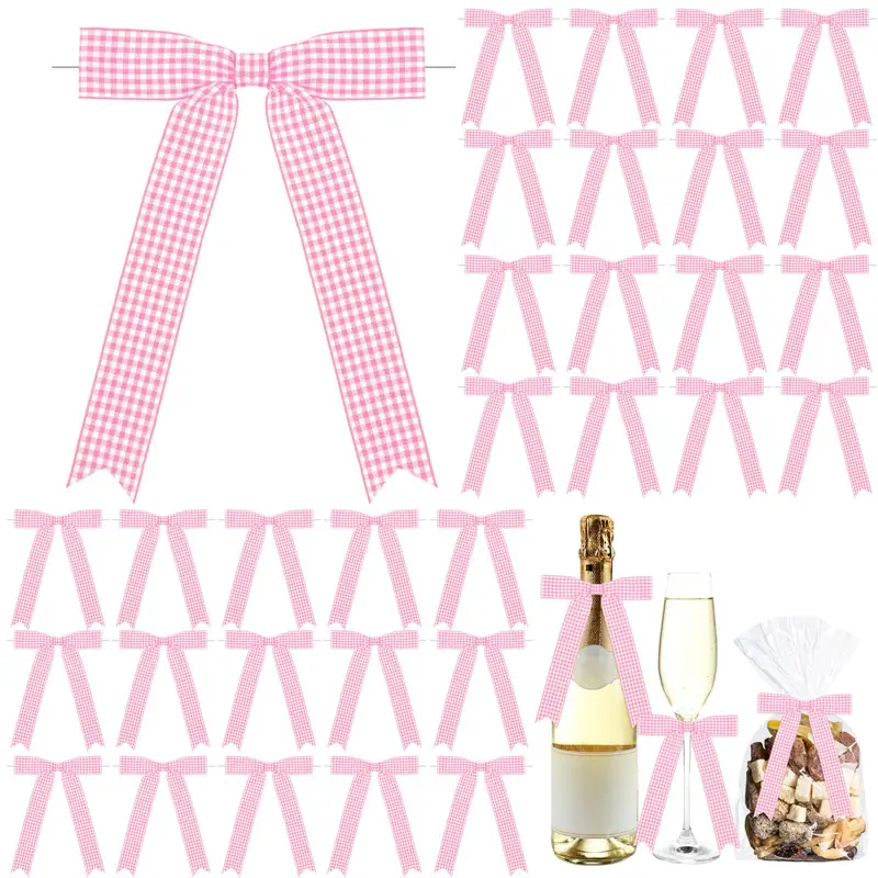 Pink and White 1 Inch Width_01