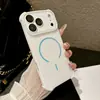 Compatible con iPhone 17 Pro Max, funda de teléfono magnética de color caramelo con lente desmontable, protección anticaídas para iPhone 18 y 16