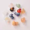 Piedra en bruto amatista 2cm hongo pequeño cristal natural gema adorno piedra curativa cristal rosa forma alargada directo de fábrica