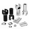 Accesorios para motocicleta Harley, soporte de pedal para pasajero trasero, soporte de clavo para pie trasero de 2,25 pulgadas, soporte de montaje