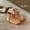 Novas Botas Infantis Outono 2026, Botas Individuais para Meninas Estilo Étnico Retrô Artístico, Botas Curtas com Solado Macio Antiderrapante