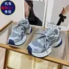 Zapatillas monster dad de suela gruesa para mujer, nuevo modelo versátil de otoño 2026, malla, suela de plataforma, que aumentan la altura, ligeras, casuales
