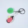 Chaveiro Pingente Raquete de Tênis Decoração de Mochila Competição Promocional de Estádio Presentes Pequenos Prêmios Presentes