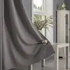 Cortinas de Color Sólido Negro Opacas de Venta Caliente Transfronterizas de Amazon Temu Venta al por Mayor Productos Terminados de Comercio Exterior Dropshipping