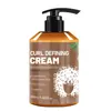 TK Crema Rizadora Transfronteriza 280ml Para Dar Volumen Elasticidad Hidratación Crema de Peinado Protección Post-Permanente Rizos Crema de Peinado