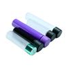 Frasco Tubo de Plástico Tubo de Cigarro Frasco de Teste de Plástico com Tampa de Rosca Frasco de Cânhamo 116mm Tampa Transparente à Prova de Crianças Embalagem Selada