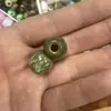 Contas redondas de resina 12*14mm para almofadas de assento de carro, contas com furo reto grande, acessórios de joalheria, contas soltas, contas redondas, contas nuas