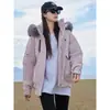 Comercio Exterior Estilo Coreano Chaqueta de Algodón con Relleno de Plumón para Mujer 2025 Invierno Nueva Engrosada de Gama Alta Retro Americana Chaqueta de Algodón