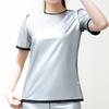 Roupas de Suor plus size Camiseta de Manga Curta Calças de Fitness de Suor Calças Esportivas de Cinco Pontos Nove Pontos Conjunto de Calças de Suor Academia