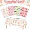 Nuevos Suministros para Fiesta Temática Decoración de Cumpleaños Verano Helado Sandía Dona Mantel Mantel de Cumpleaños para Niños
