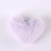 Pelota de Peluche Corazón de Melocotón Creativa Material Hecho a Mano para Bricolaje Pelota de Peluche de Imitación Bolsa para Llaves Accesorios de Joyería Colgante de Peluche con Forma de Corazón