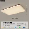 Luminária de teto para sala de estar em estilo francês de meados do século, novo modelo 2026, acabamento em madeira de nogueira, sensação de alta qualidade semelhante a geleira, luminária principal para o hall, formato redondo