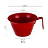 Xícara de café de aço inoxidável 304 100 ml xícara de extração com escala alça portátil xícara Ansi xícara de expresso