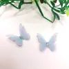 Camada Dupla com Diamantes 3cm Tule Borboleta Feito à Mão diy Adesivos Faciais Maquiagem para Olhos Grampos de Cabelo Acessórios de Cabeça Acessórios para Roupas Acessórios Disparo