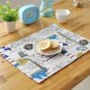 Estilo mediterrâneo europeu Inglês algodão linho placemat capa pano guardanapo de comida ocidental AliExpress ebay fornecimento venda quente