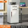 Armário Baixo de Aço Mesa de Cabeceira Armário de Armazenamento para Escritório com Gaveta Pequeno Armário Sob a Mesa Armário Multifuncional com Fechadura Armário de Chapa Metálica