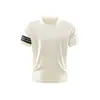 Camiseta de Verão Tendência Estilo Americano Enbu para Homens, Gola Redonda, Pulôver, Camiseta Unissex Combinando para Casais Estilo Old Money para Homens