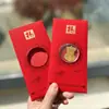 Oro Puro 999 Princesa, ¡Por Favor Hazte Rica! Nuevo Estilo Sobre Rojo Pegatina para Teléfono Regalo para Reunión Anual de la Empresa Contrato