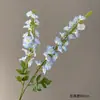 2 tenedor chihiro delphinium jacinto flor artificial simulación boda decoración de boda guía de camino fondo floral arreglo floral alto