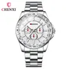 CHENXI moda transfronteriza banda de acero reloj para hombre impermeable luminoso comercio exterior al por mayor reloj de cuarzo para hombre 014B