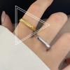 Anillo estilo coreano Anillo geométrico simple para mujer elegante para combinar Anillo de cola abierta para niña moda femenina anillo personalizado para el dedo índice