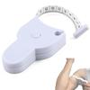 Cinta métrica portátil redonda curva para cintura, cadera, cuerpo, herramienta de medición, mango de mano, cinta métrica suave